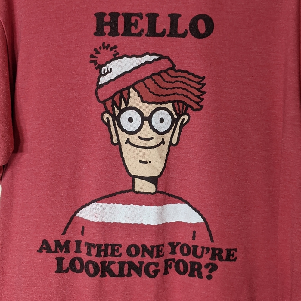 3/$20 🌟 Where's Waldo T-shirt